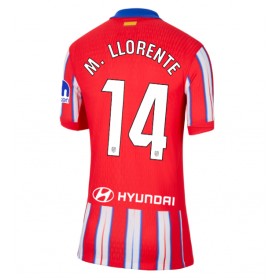 Atletico Madrid Marcos Llorente #14 Hemmakläder Dam 2024-25 Kortärmad